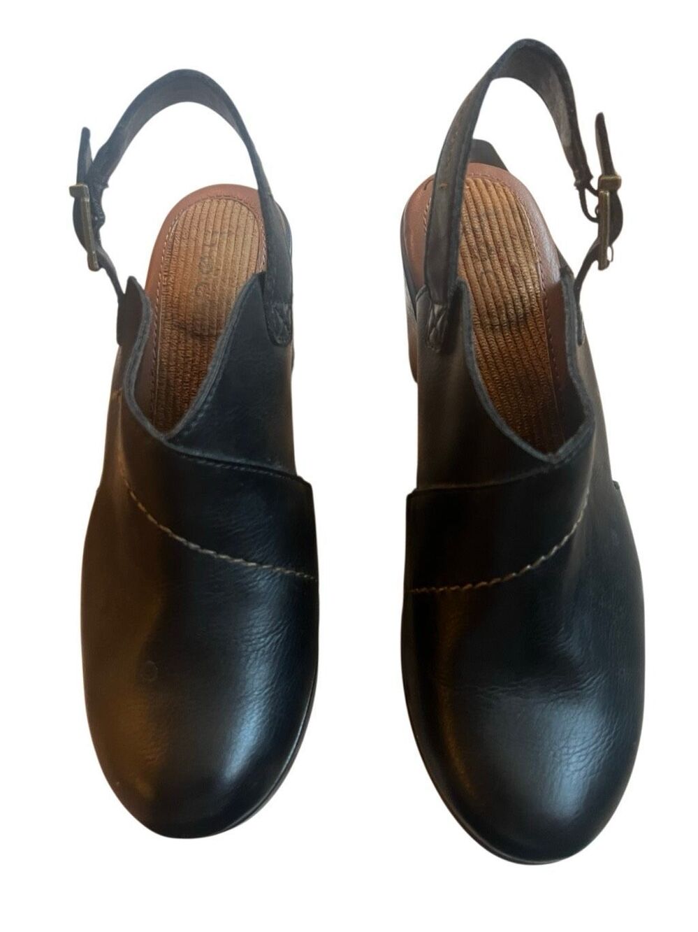 b.o.c. Cecila platform heeled clogs sz 9